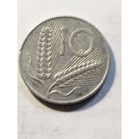 Италия 10 лир 1973