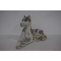 "Дог". ЛФЗ. Ленинградский фарфоровый завод. Статуэтка. Оригинал. Ретро СССР.