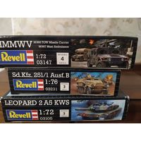 Revell ,Сборные модели  одним лотом 3 модели