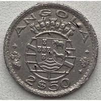 Ангола 2,5 эскудо 1956 г.