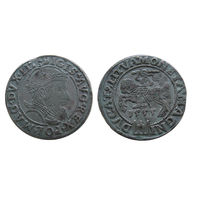 Грош 1555 Сигизмунд Август Литва RRR
