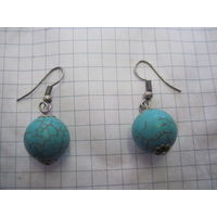 Серьги с рубля!