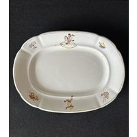 Тарелка.Агитация. Дети. 1929-1940 гг.